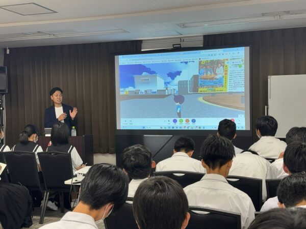 修学旅行生の企業訪問の受け入れを実施しました