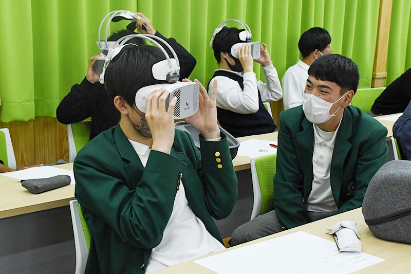下伊那農業高校 VR体験 イメージ