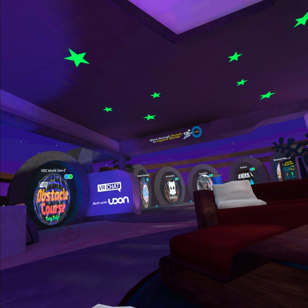 VRChat homeの様子