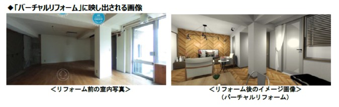 大京グループ バーチャルリフォーム