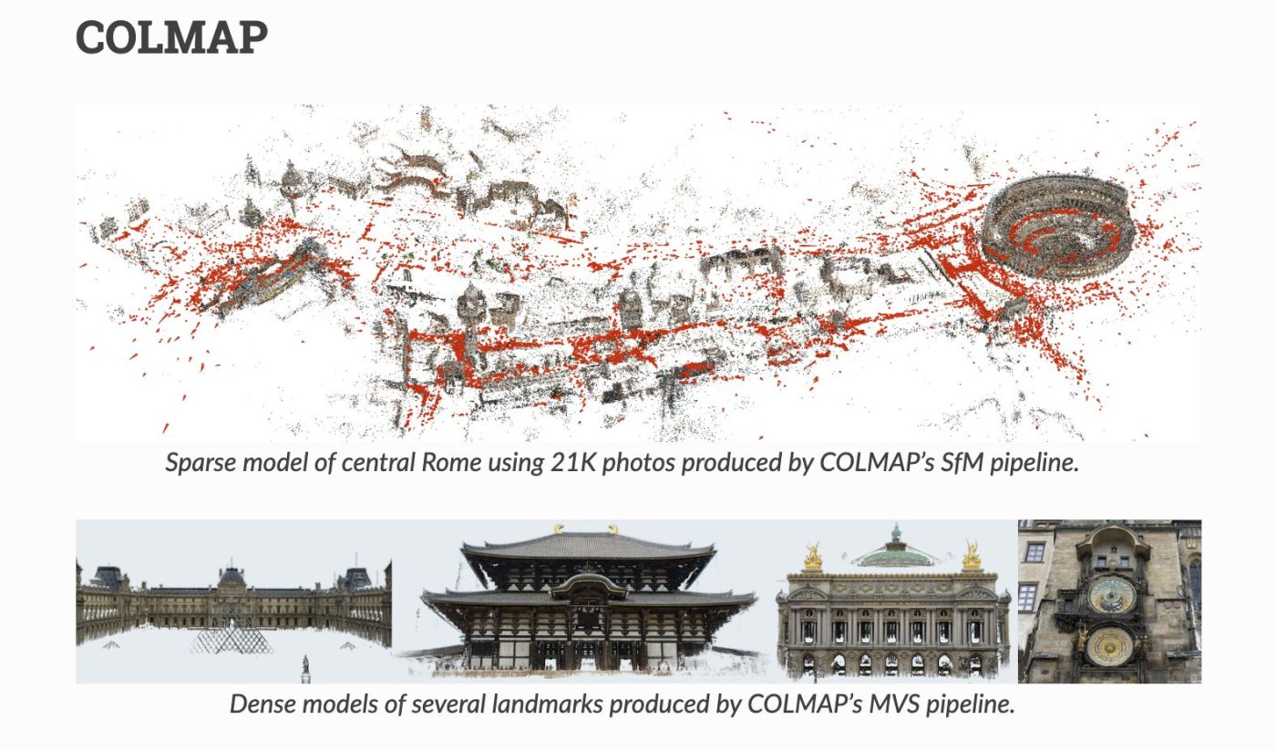COLMAP イメージ