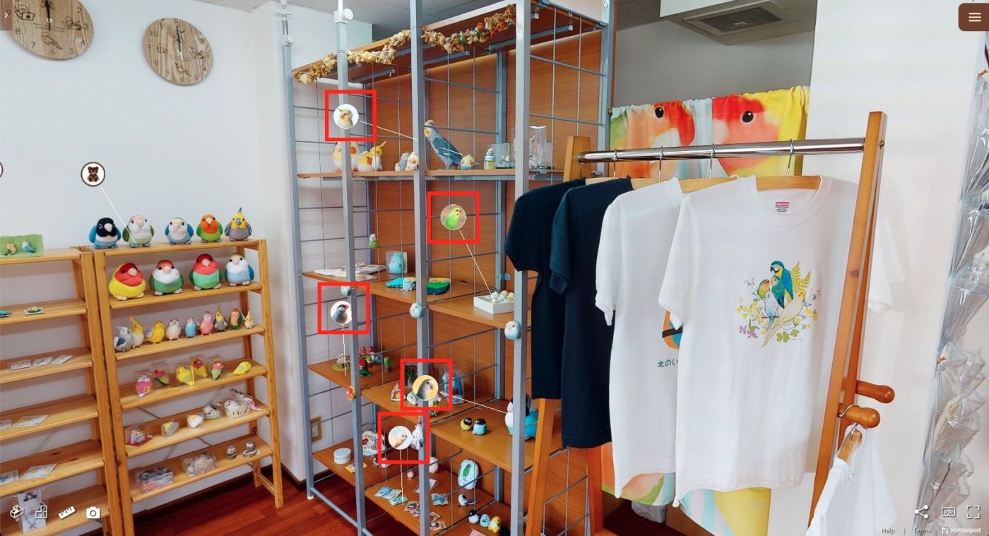 いんこにっと バーチャルショップ アイコン