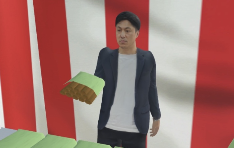 フォトグラメトリ アバター