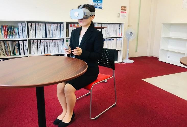 東京女子大学のVR面接トレーニング