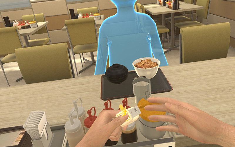 株式会社松屋フーズ 飲食店接客トレーニングVR