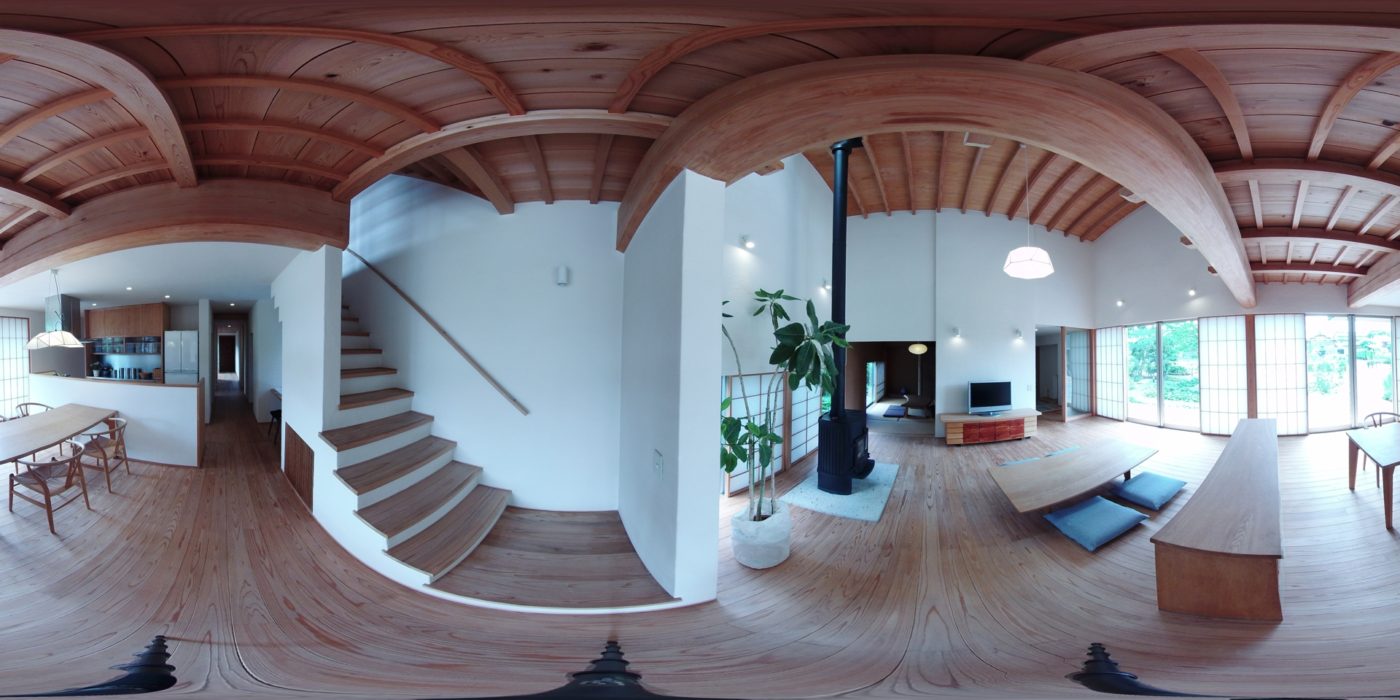 360度カメラでの撮影素材