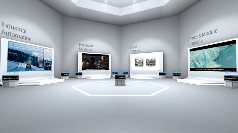 オムロン バーチャル展示会